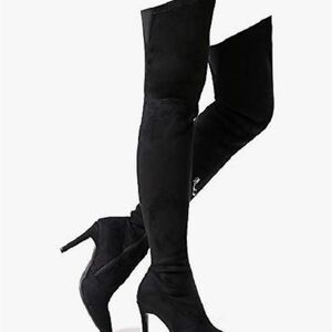 Black Over-the-Knee Boots